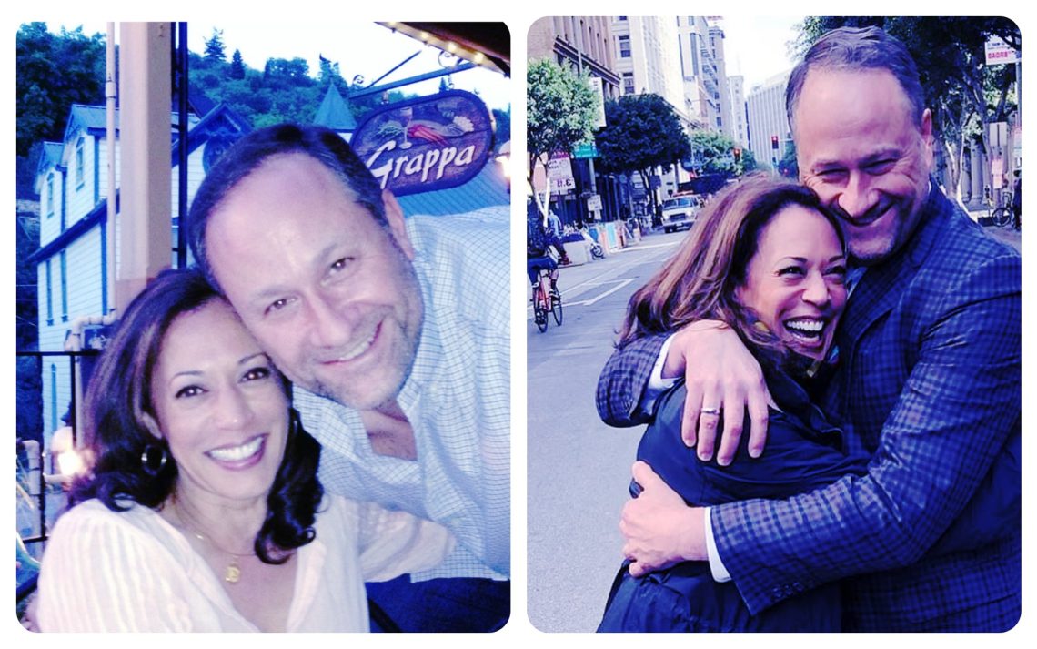 Kamala Harris and Doug Emhoff