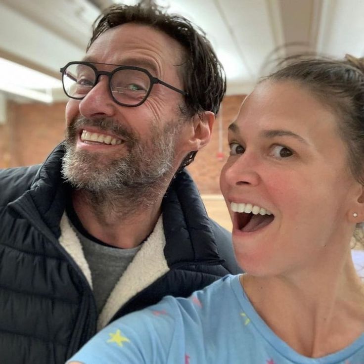 Hugh Jackman, Sutton Foster