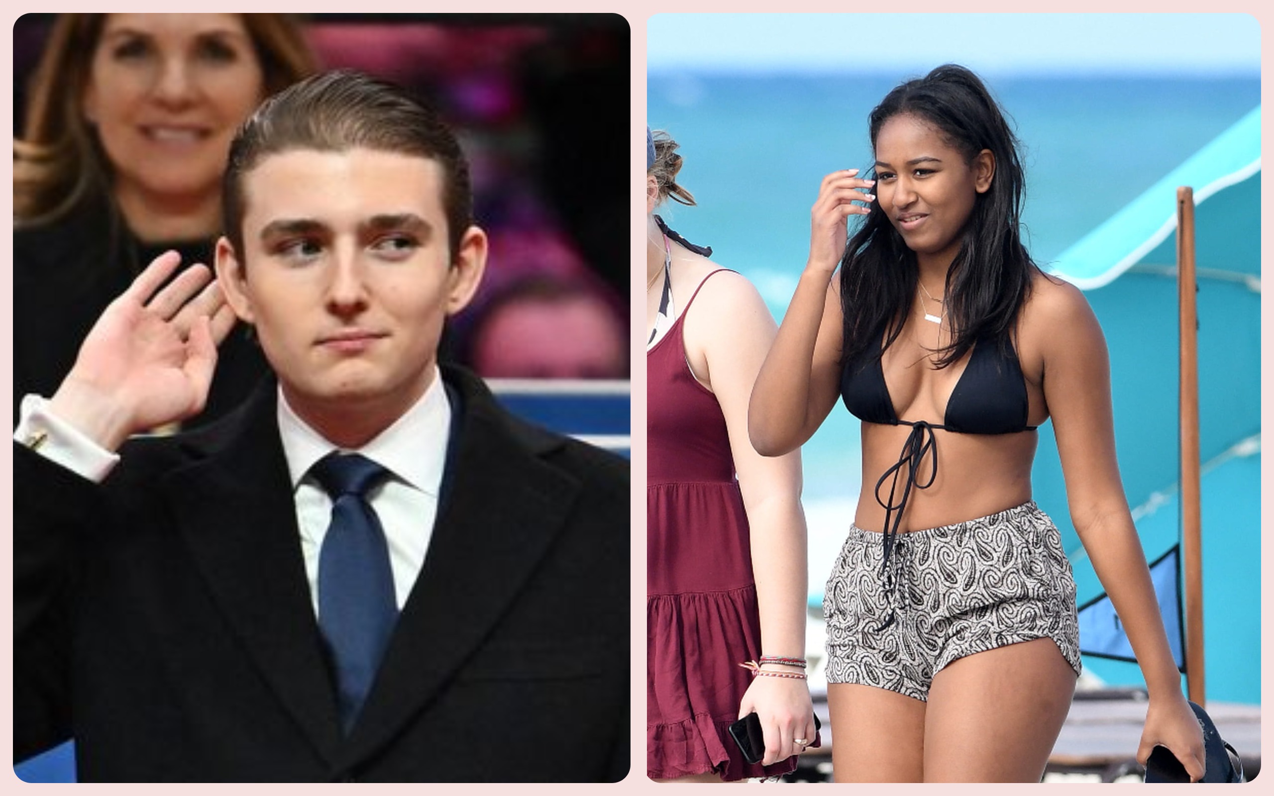 Barron Trump and Sasha Obama Really Dating