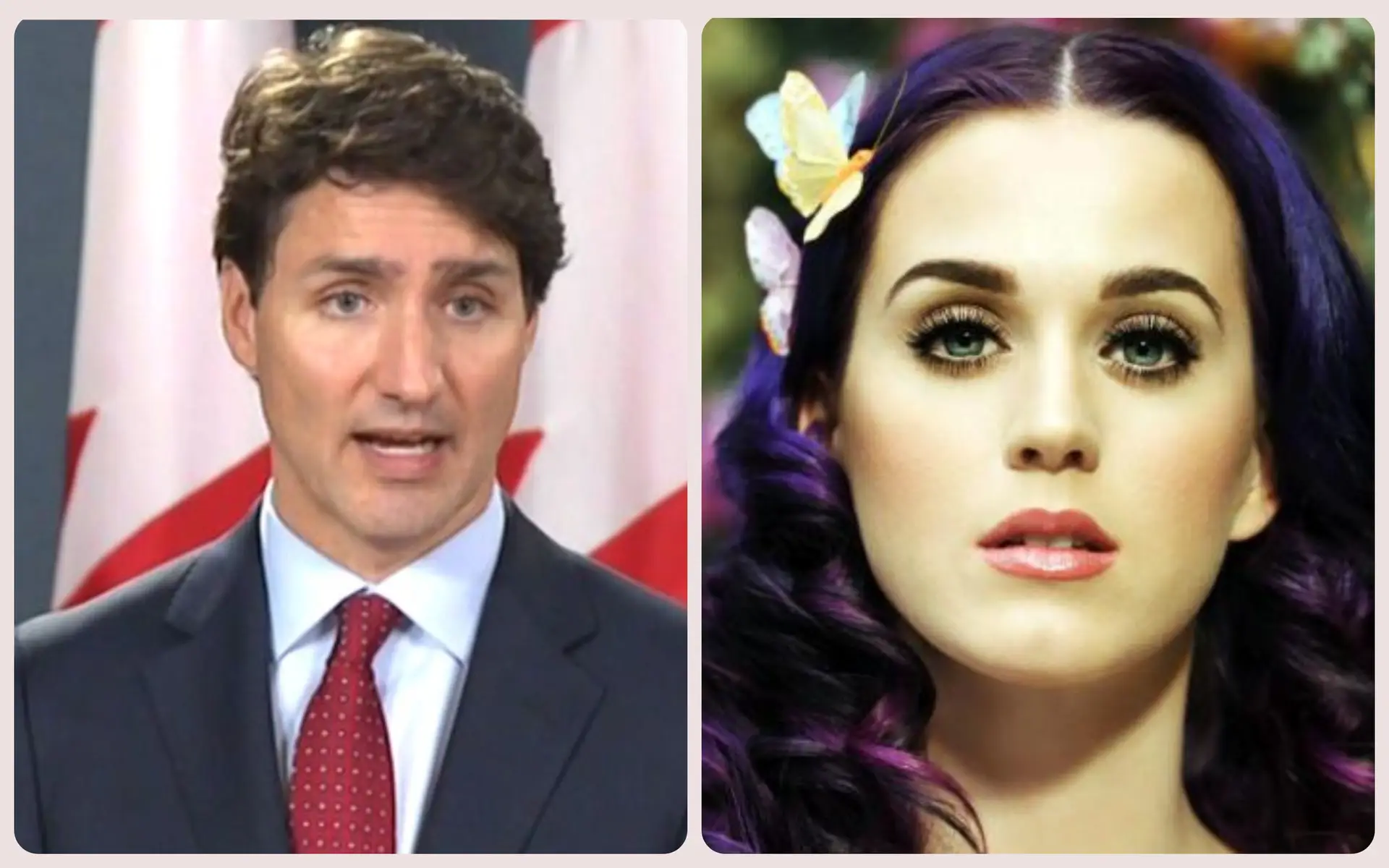 Katy Perry Justin Trudeau