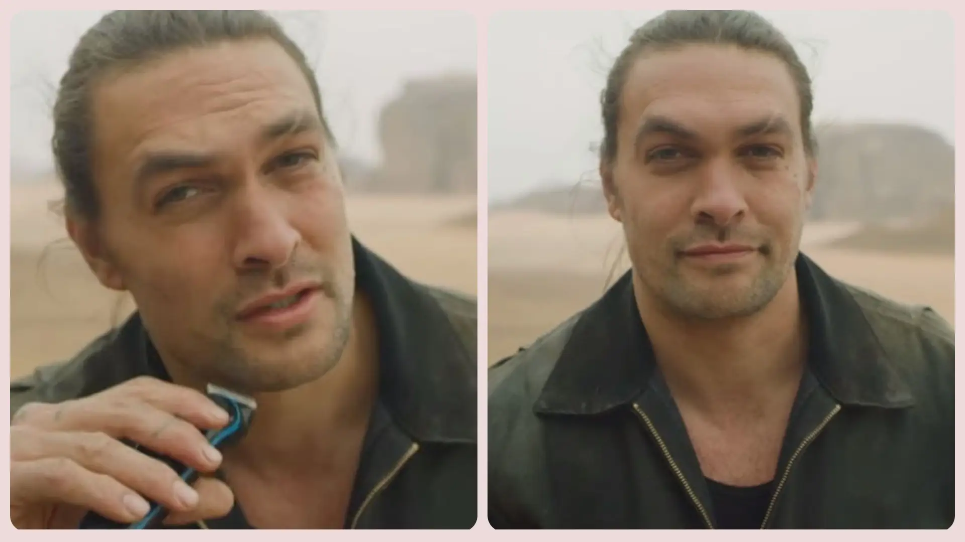 Jason Momoa Shaves His Beard