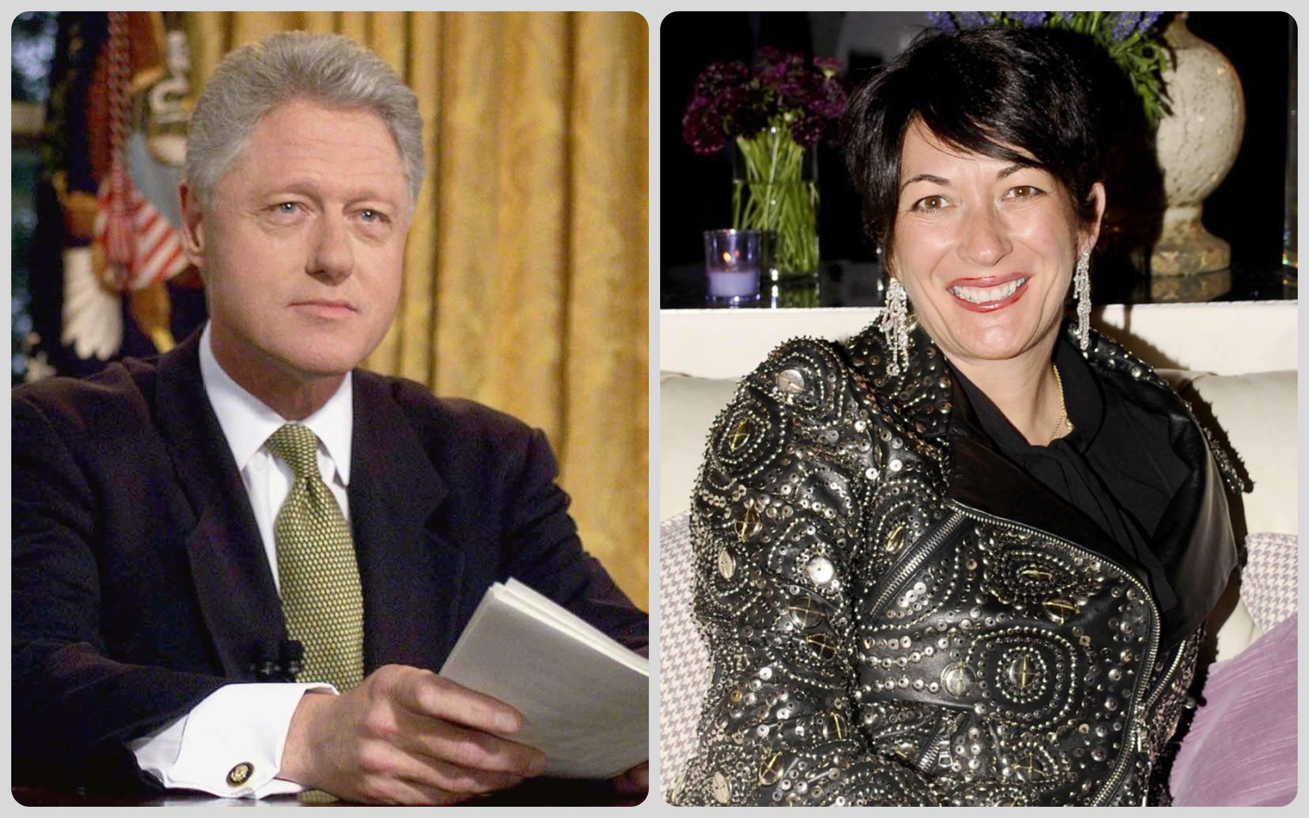 bill clinton Ghislaine Maxwell
