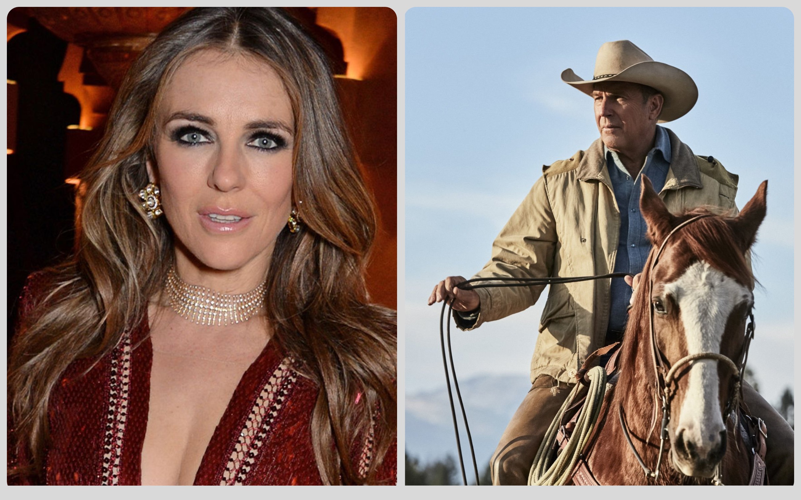 Kevin Costner’s Longtime Crush on Elizabeth Hurley 