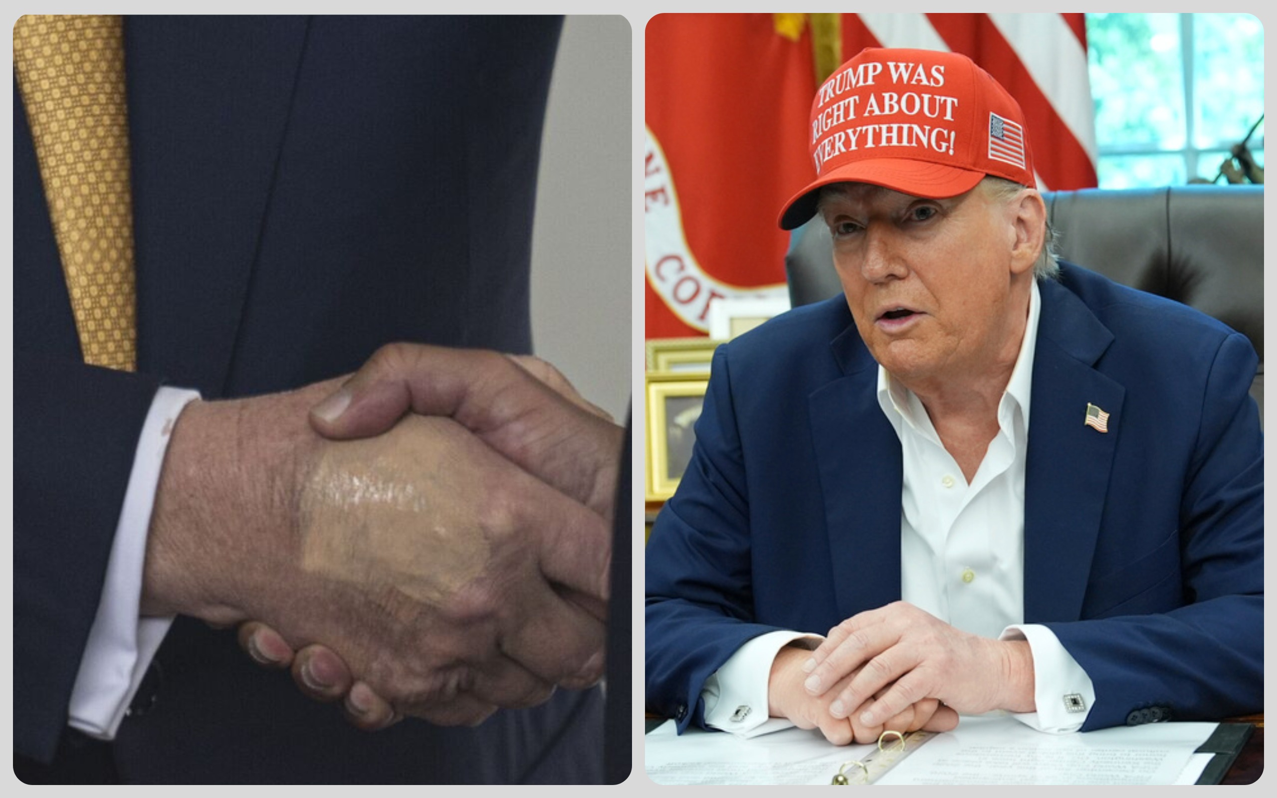 trump hand