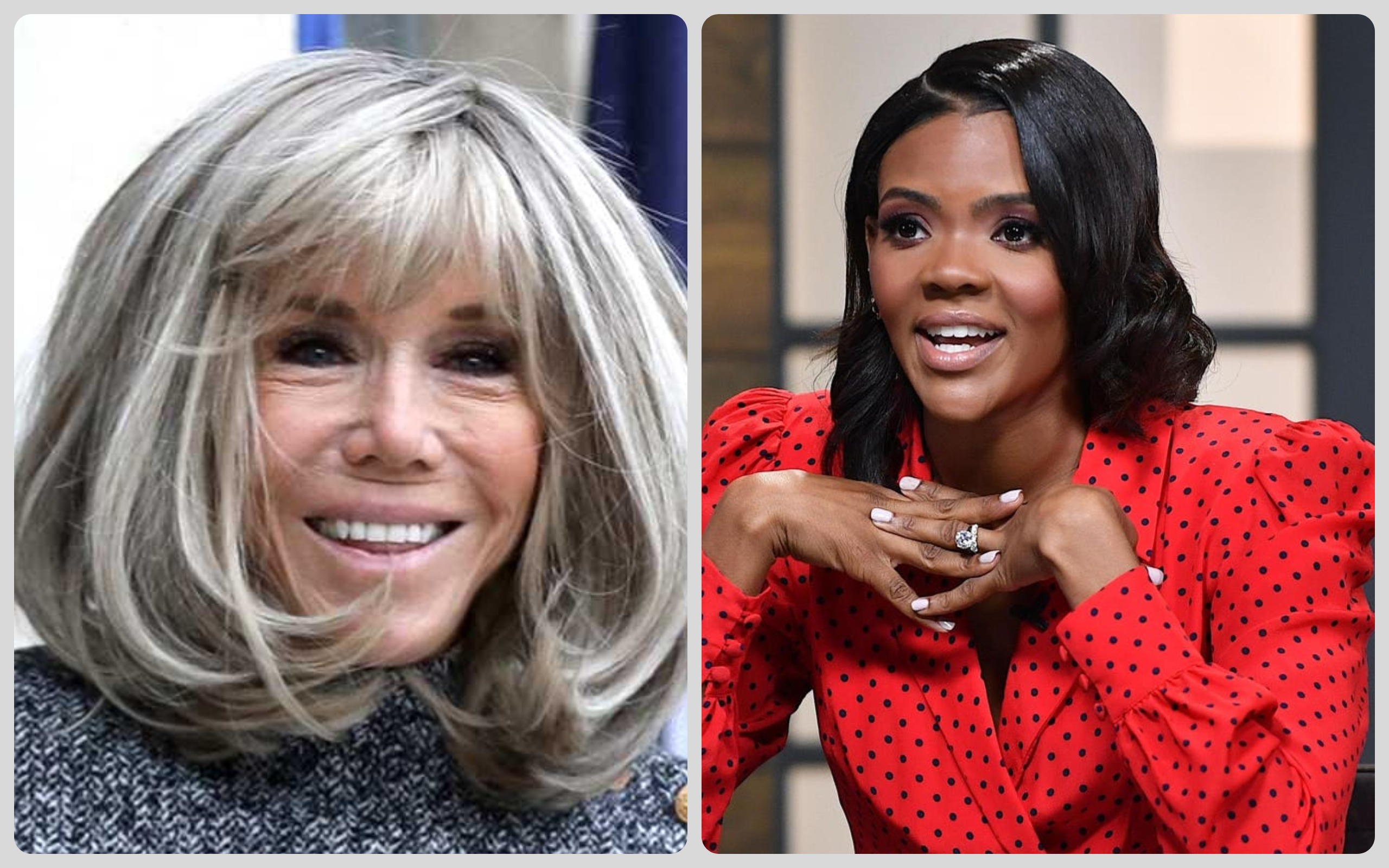 Brigitte Macron Candace Owens