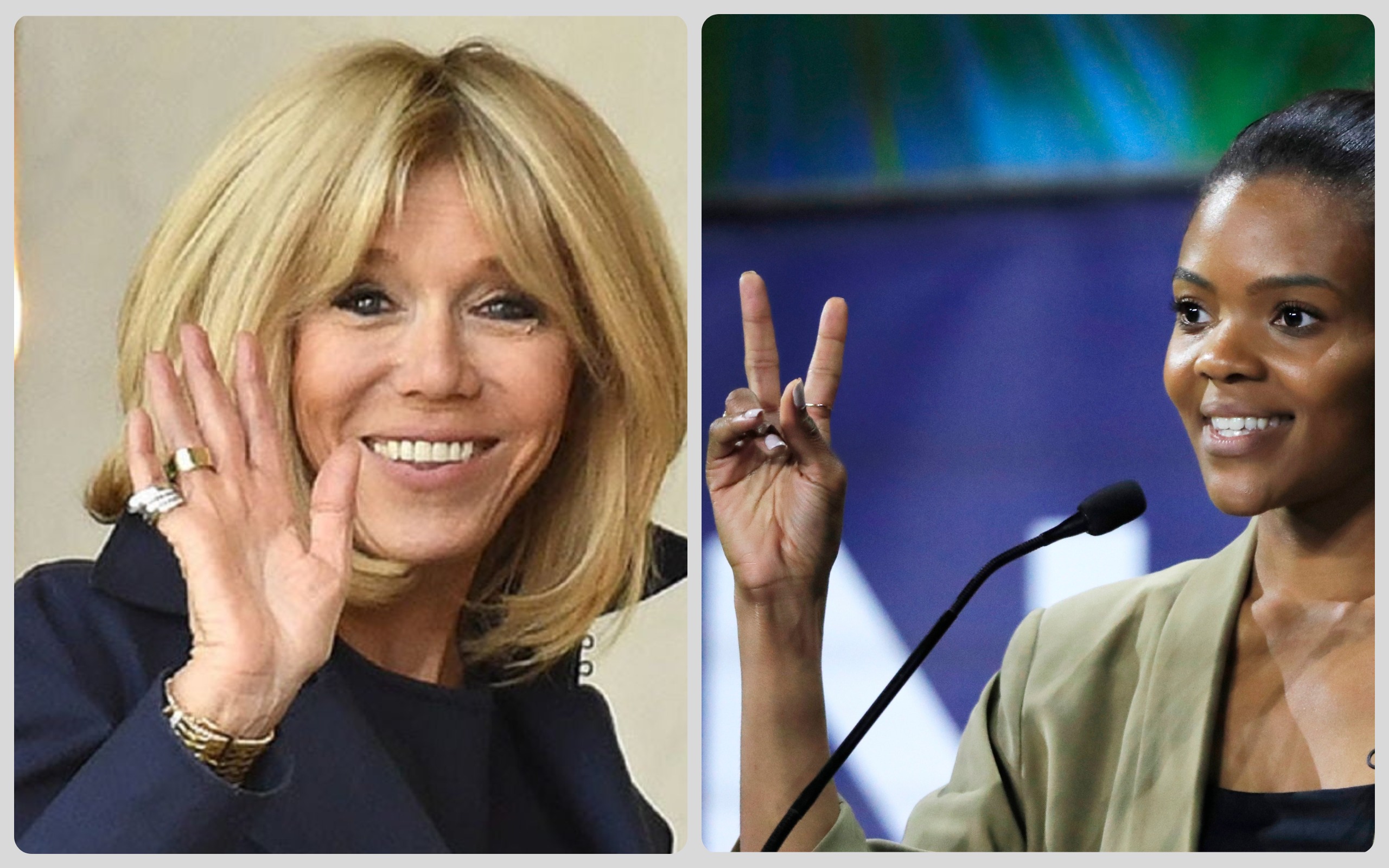 Brigitte Macron Candace Owens