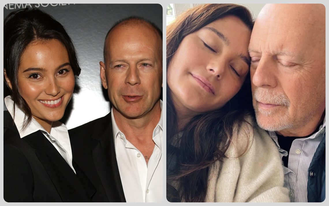 Bruce Willis and Emma Heming