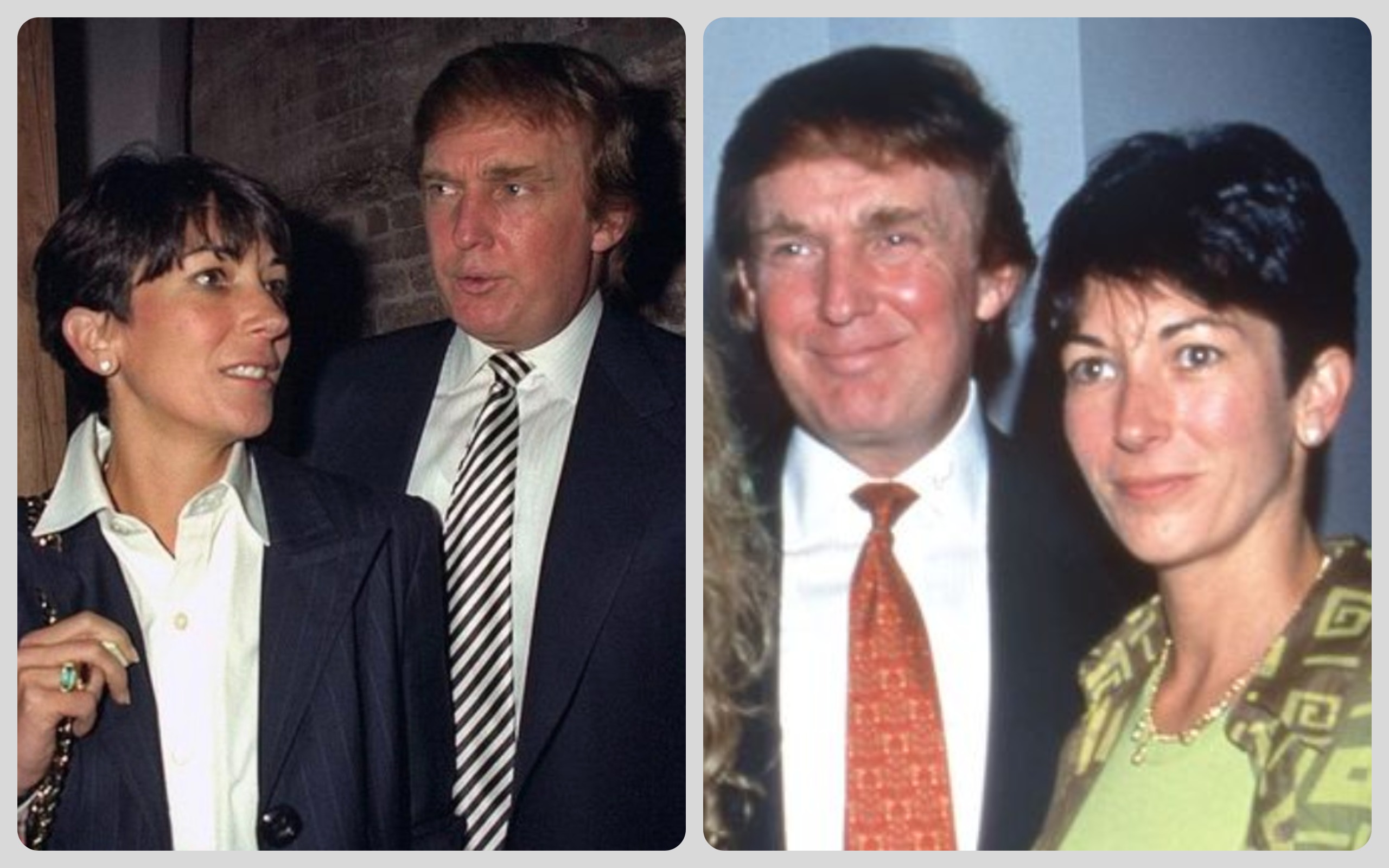 Donald Trump Ghislaine Maxwell