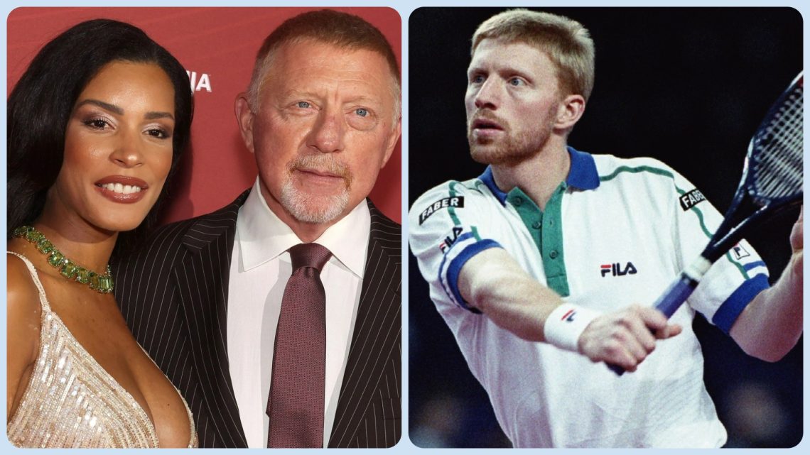 Boris Becker treads red carpet with glamorous wife 23 years