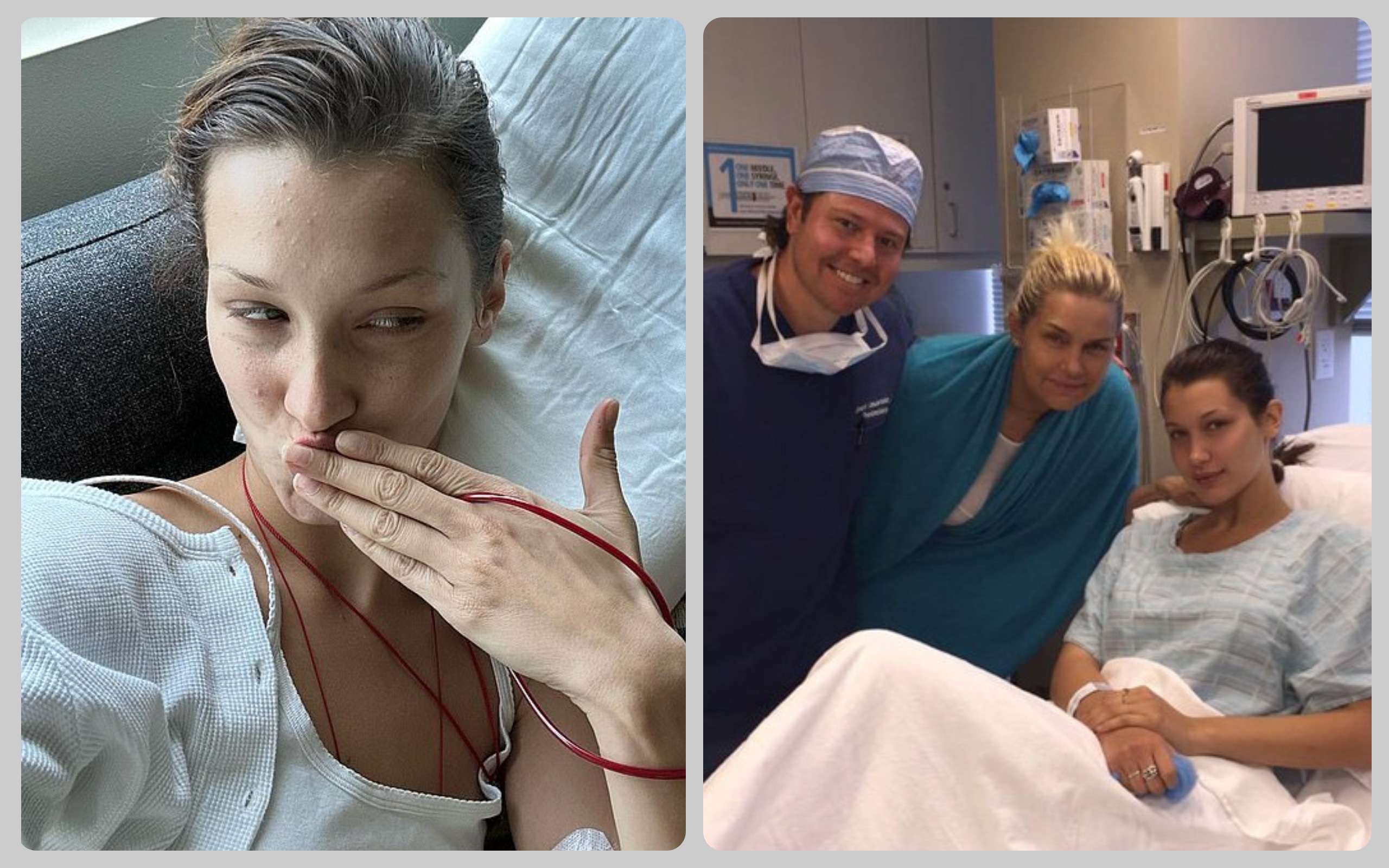 Bella Hadid hospitalized