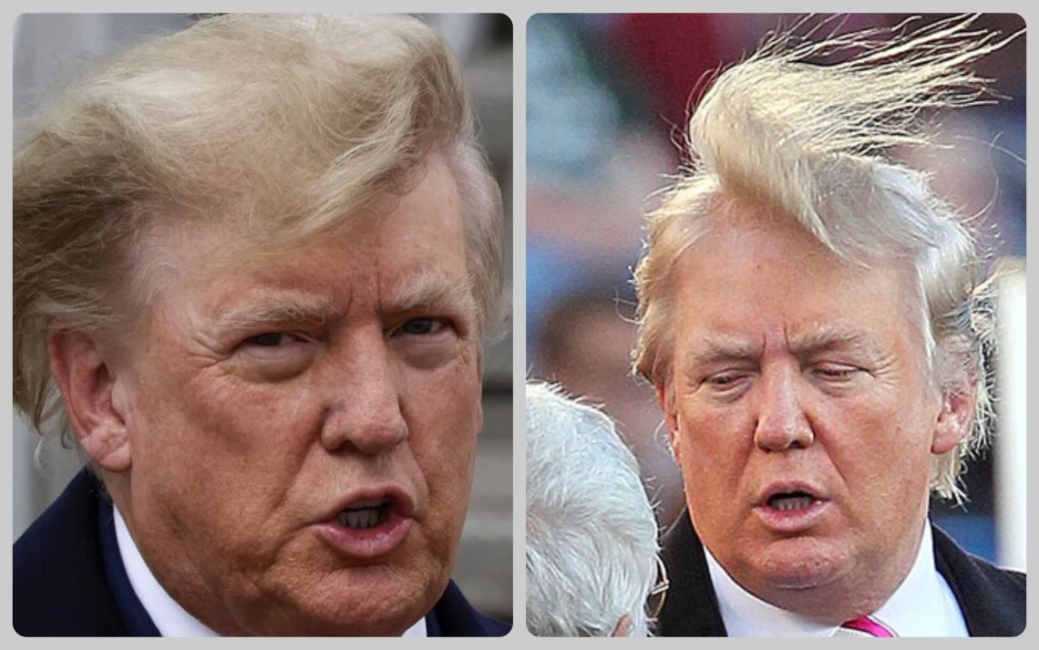 Donald Trump HAIR VIZIT UK