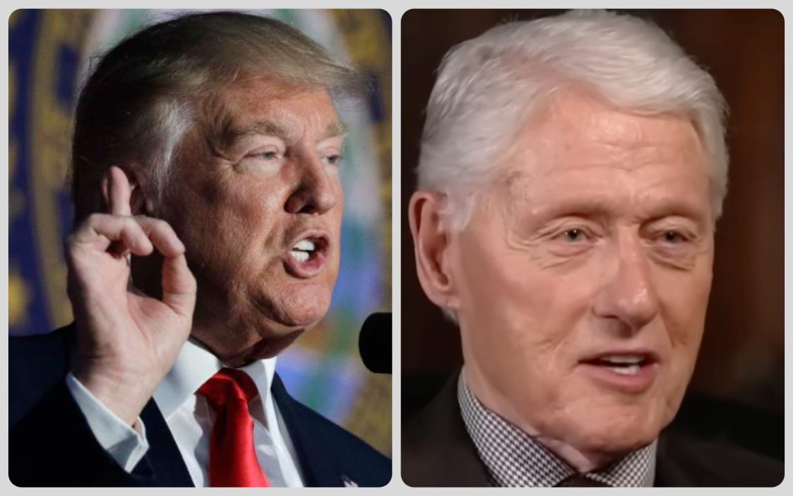 Donald Trump Bill Clinton