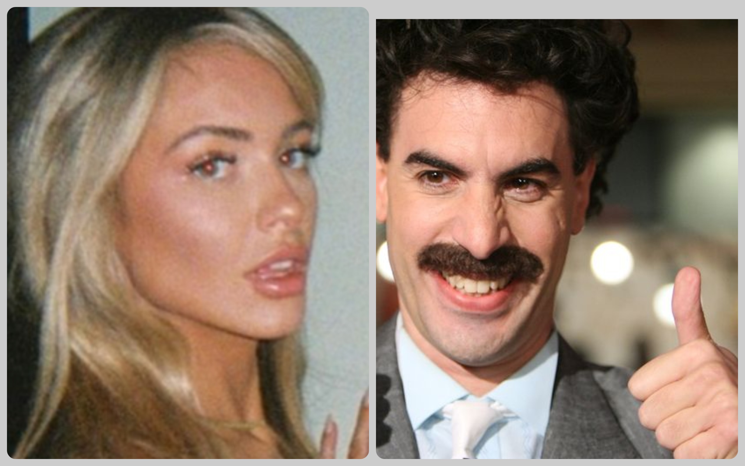 Hannah Palmer sacha baron cohen