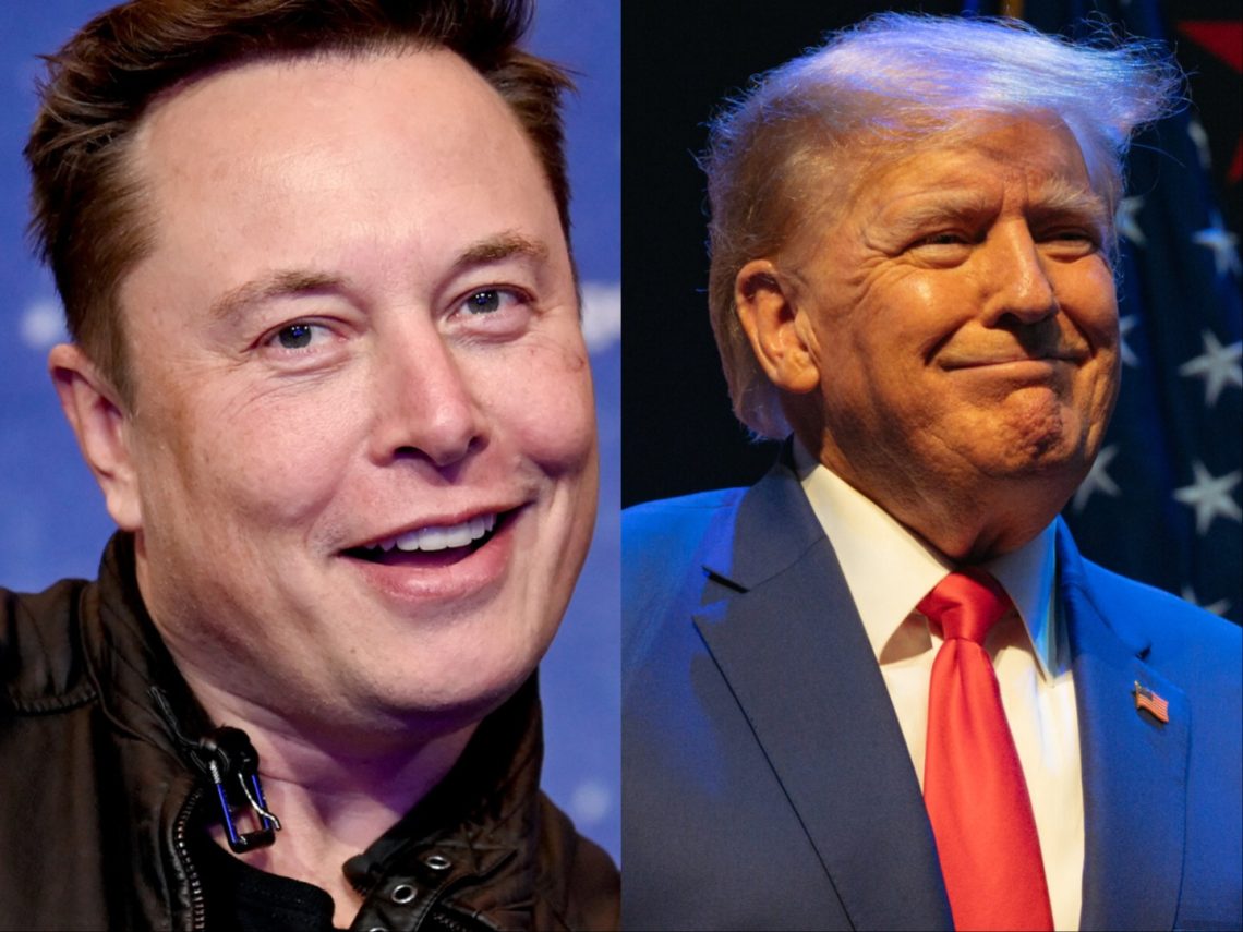 Donald J. Trump and tech titan Elon Musk have been locked in a ferocious