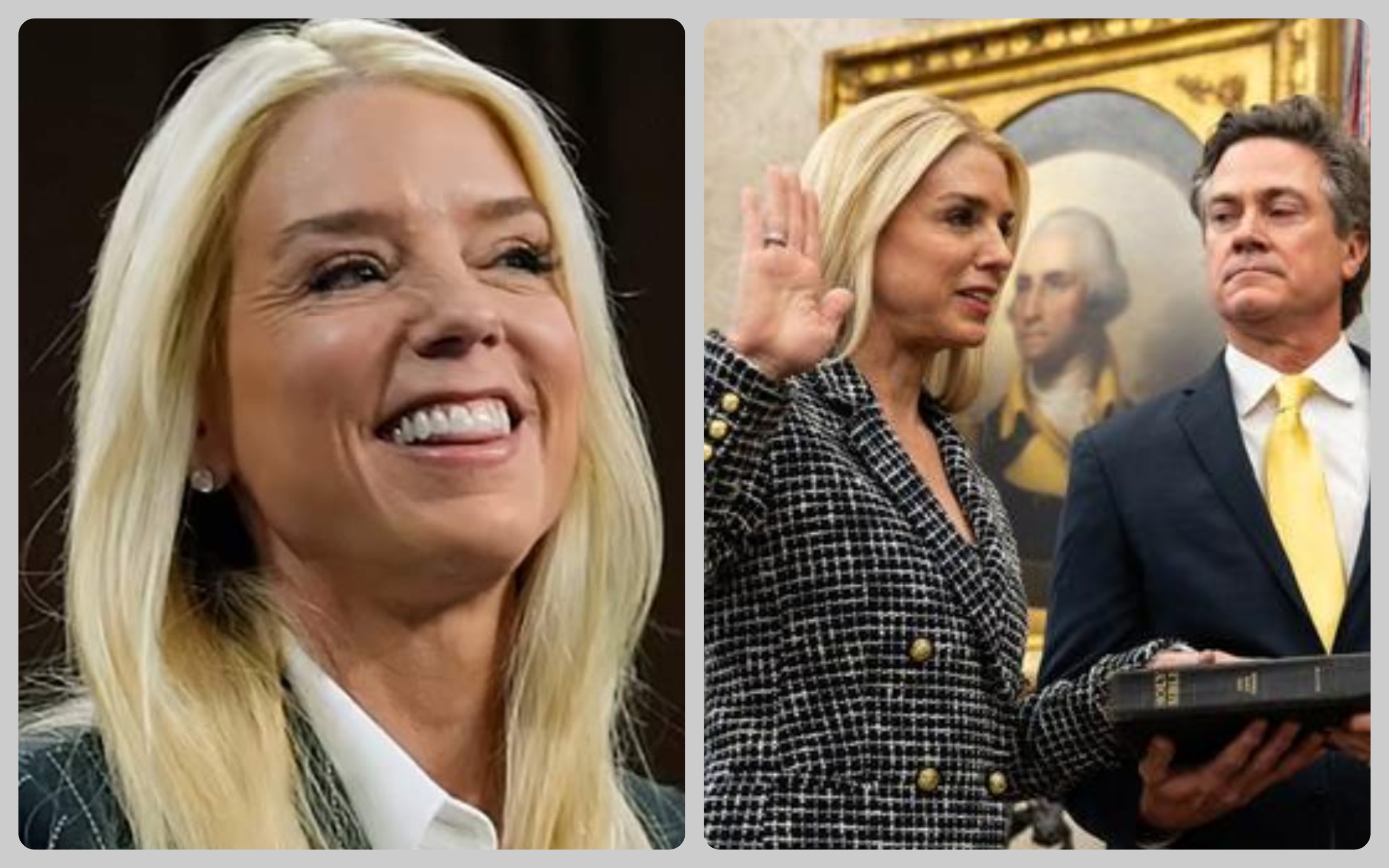 Pam Bondi’s ‘Very Handsome Husband’