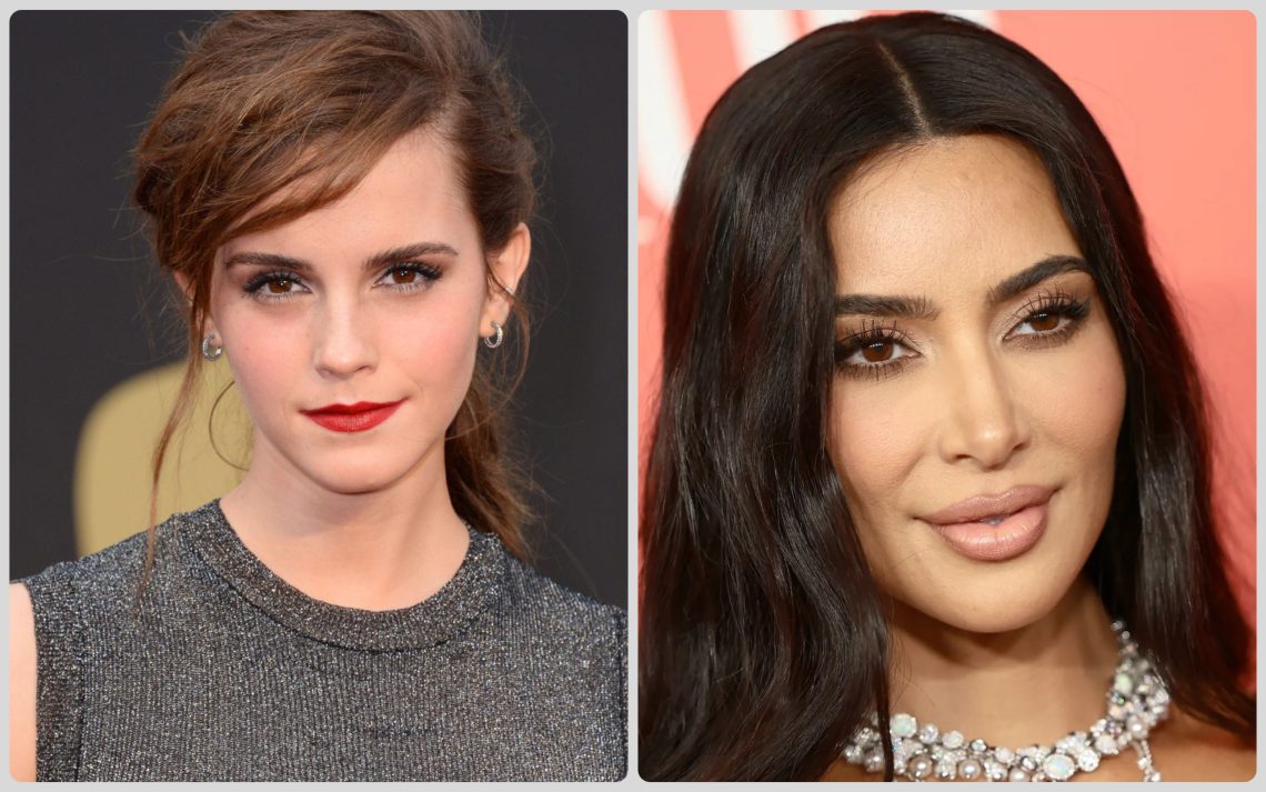 Kim Kardashian Emma Watson,