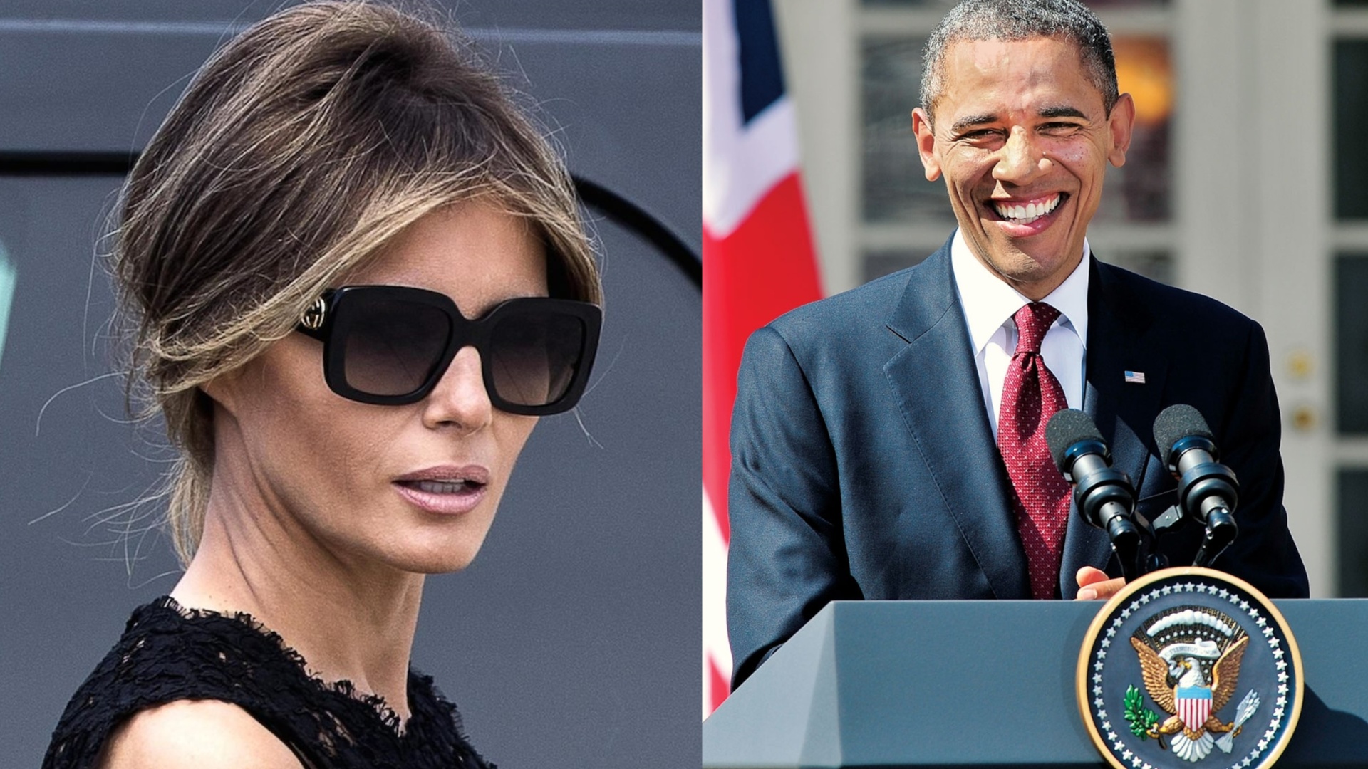 Melania Trump engaging directly in the infamous "birther" conspiracy against Barack Obama