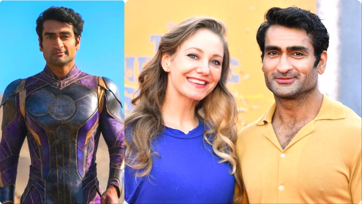 Kumail Nanjiani and Wife Emily Gordon 